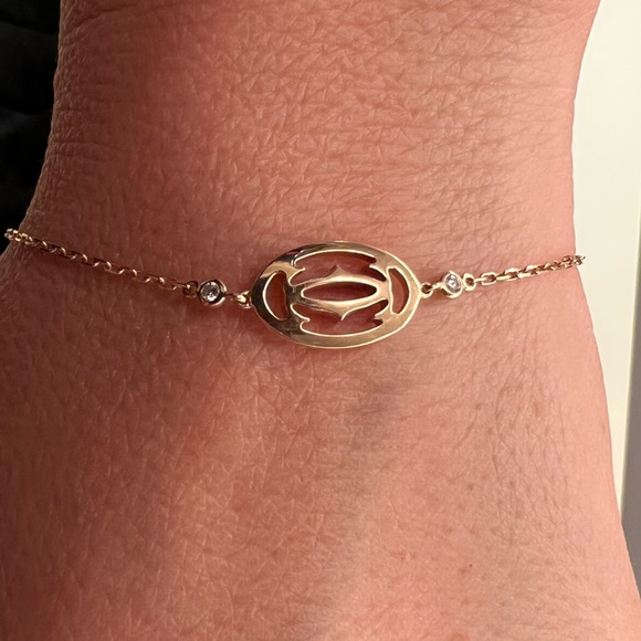 Almost New- Cartier Logo Bracelet 100% Authentic perfect condition - Picture 6 of 9